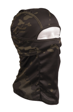 Mil-Tec Tactical Balaclava 1-Hole, Multitarn Black