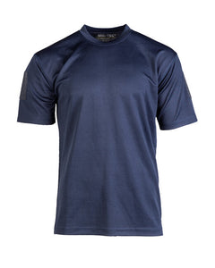 Mil-Tec Tactical Quick-Dry T-Shirt, Navy Blue