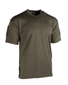Mil-Tec Tactical QUICK DRY Short Sleeve T-Shirt, Green