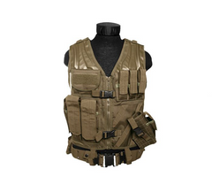 Mil-Tec USMC тактически елек с колан, койот