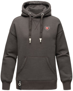 Navahoo Goldfee women's hoodie, dark grey
