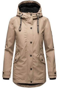 Navahoo LINDRAA дамско водоустойчиво яке, Taupe