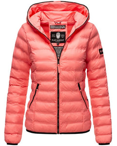 Navahoo NEEVIA γυναικείο μπουφάν ημιεποχής με κουκούλα, Coral