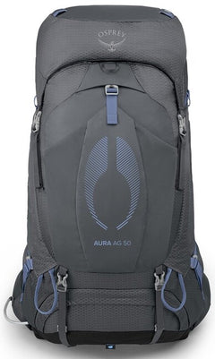 OSPREY AURA AG 50 туристическа раница, волфрамов сив