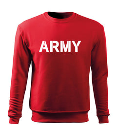 DRAGOWA детски суитшърт army, червено