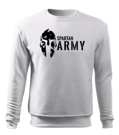 DRAGOWA ανδρικό φούτερ Spartan army 300 g/m², λευκό