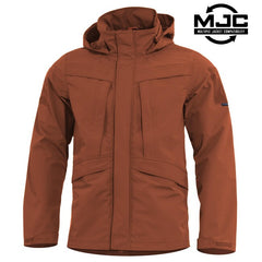 Pentagon Hurricane Shell ανδρικό μπουφάν, maroon red
