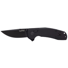 SOG TAC XR Folding Knife, Black OUT