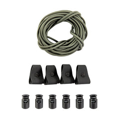 Tasmanian Tiger Bungee Cord Set закрепващ комплект, маслинен