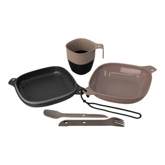 UCO Mess Kit 6-Piece Grey-Beige