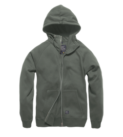 Vintage Industries Basing hoodie, Mid grey