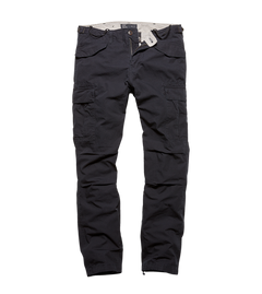 Vintage Industries Miller M65 trousers, Dark navy