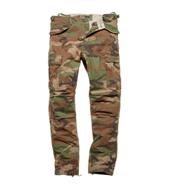 Vintage Industries Miller M65 trousers, Woodland