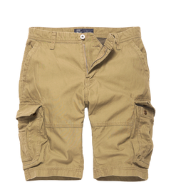 Vintage Industries Rowing shorts, Dark khaki