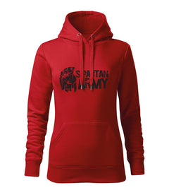 DRAGOWA women's hoodie Aristón 320 g/m², red