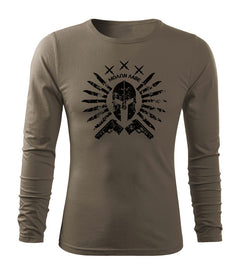 DRAGOWA Fit-T Ares long-sleeve t-shirt 160 g/m², olive
