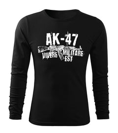 DRAGOWA Fit-T long-sleeve t-shirt Seneca AK-47 160 g/m², black