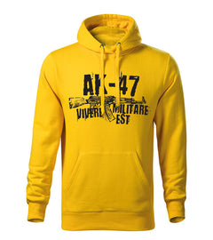 DRAGOWA moški pulover s kapuco Seneca AK-47 320 g/m², rumena