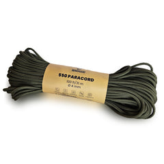 WARAGOD Paracord 550 vrv 31 m s premerom 4 mm, zelena