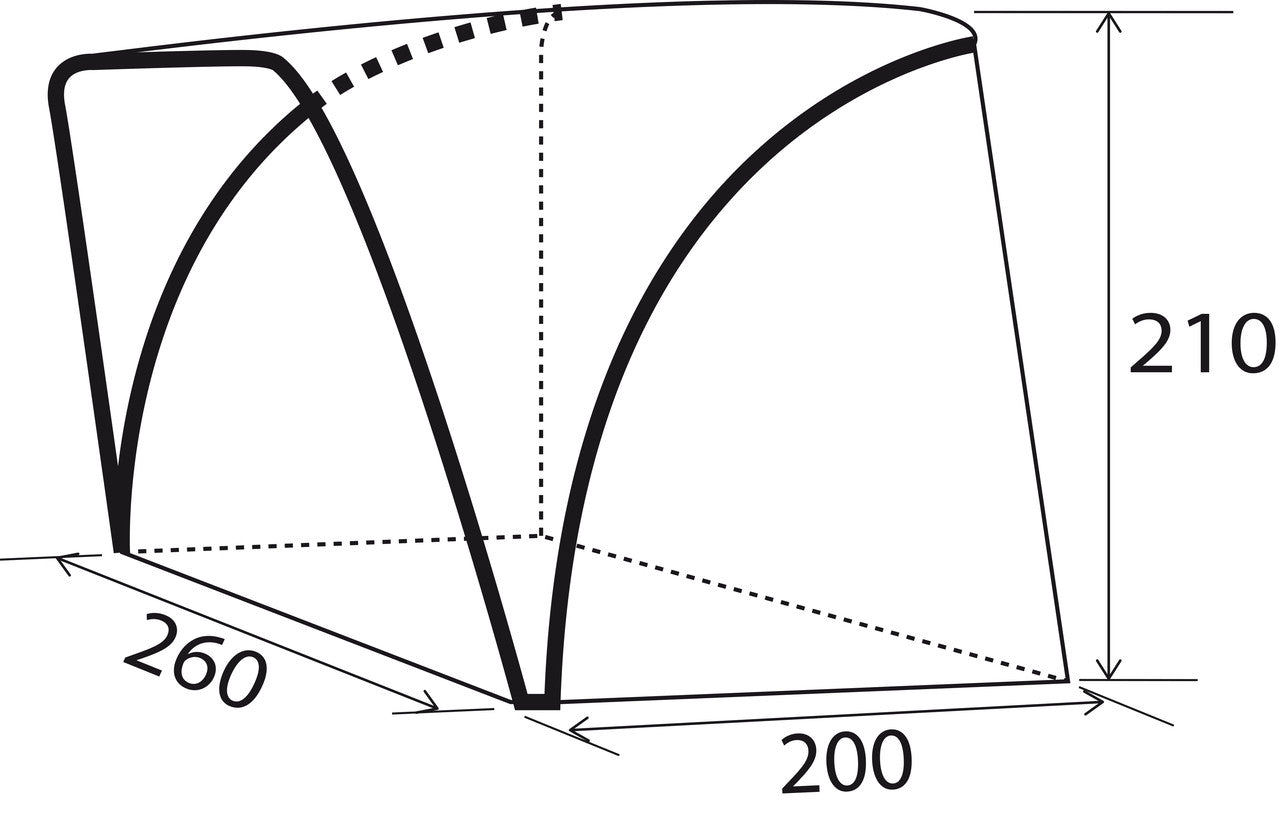 Brunner Rhombus автоматична палатка