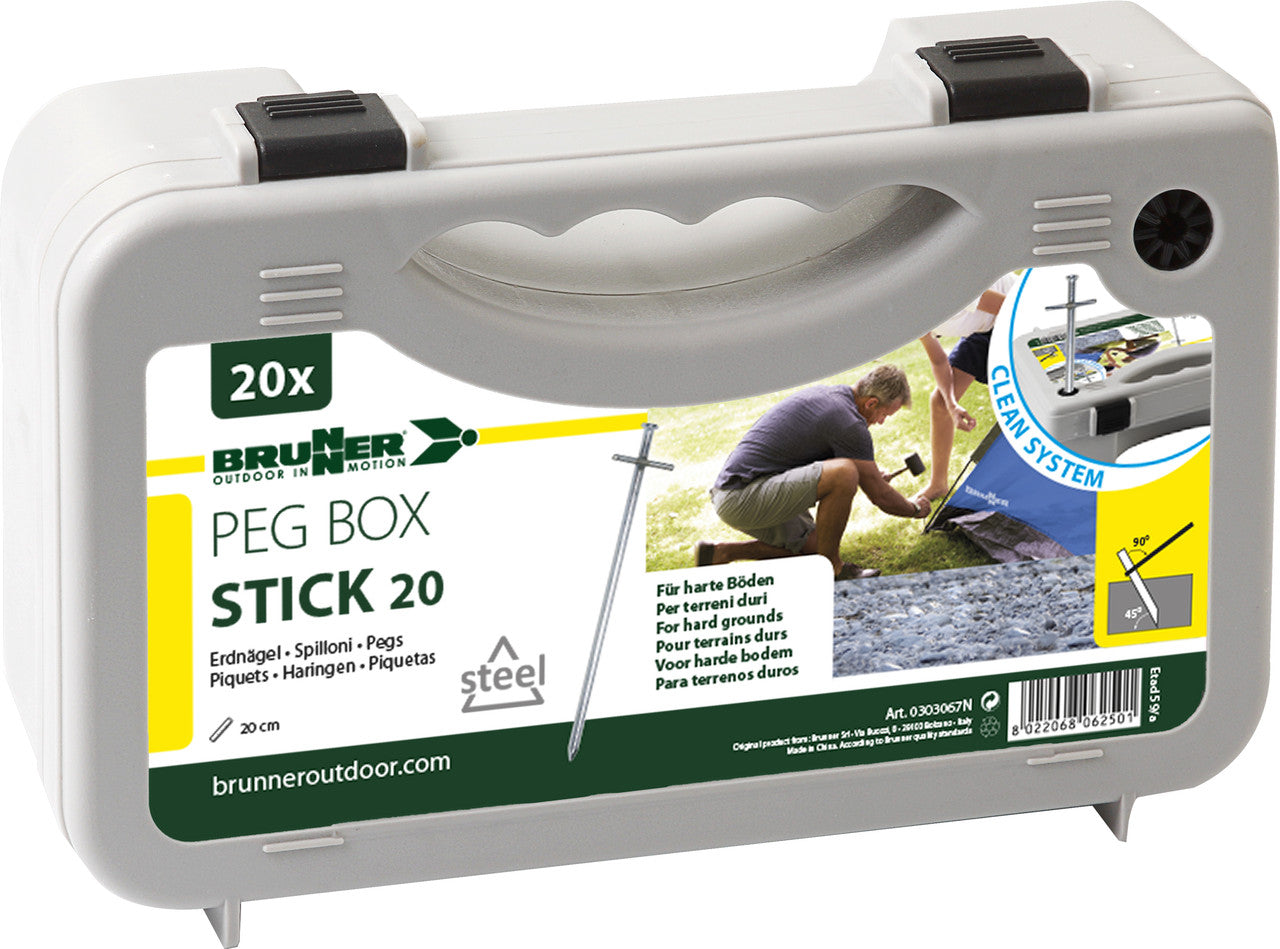 Brunner Peg Box Stick колчета за палатка 20