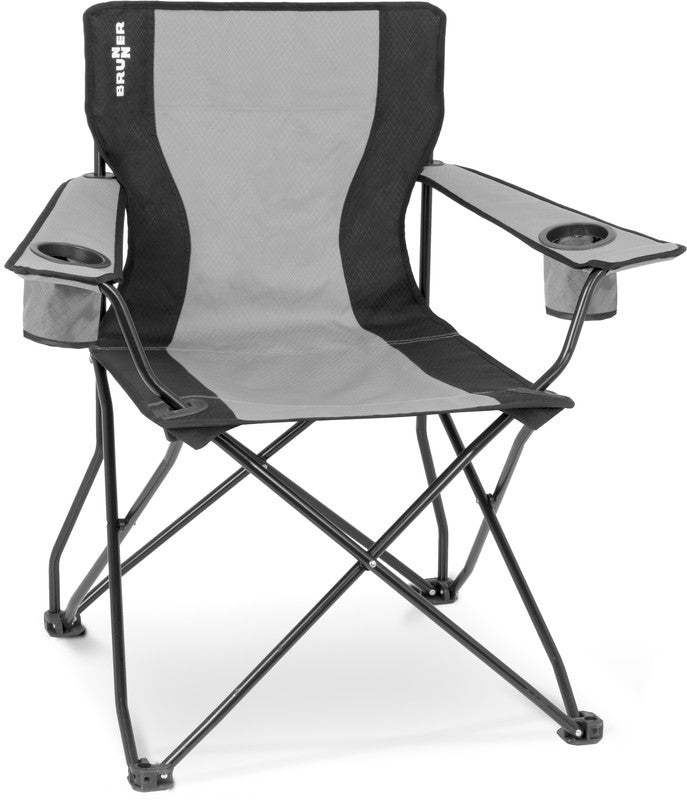 Brunner Action Armchair Equiframe кампинг стол, сив/черен