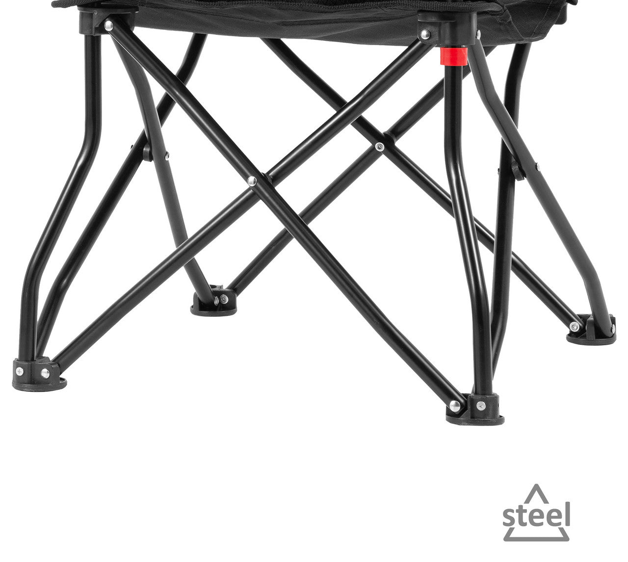 Brunner Action Armchair Equiframe кампинг стол, сив/черен