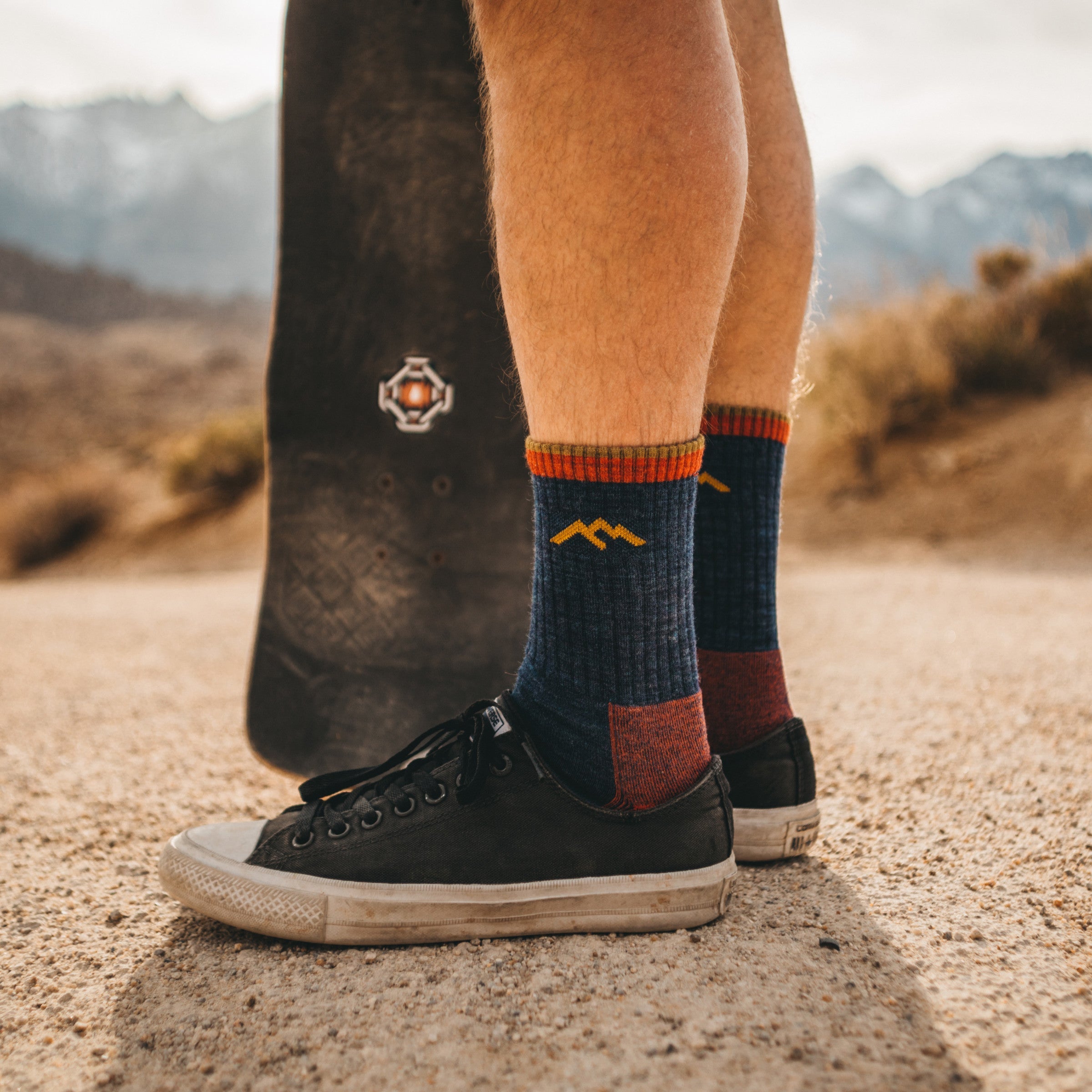 Darn Tough Hiker Micro Crew туристически чорапи с амортизация, Clover
