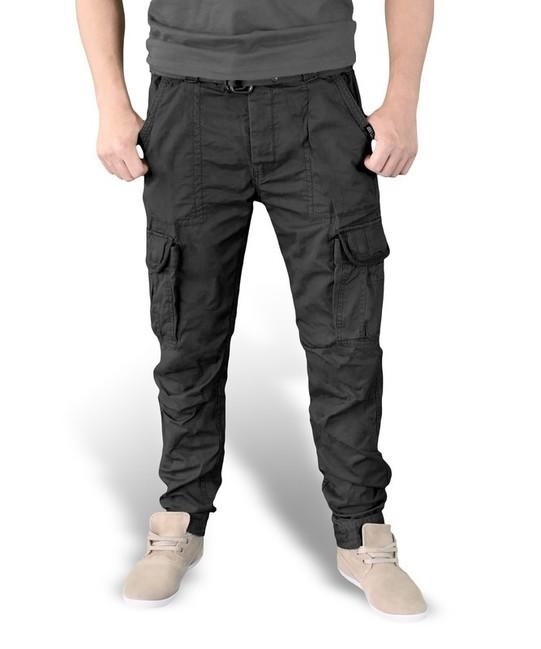 Surplus Premium Slimmy панталон, черен