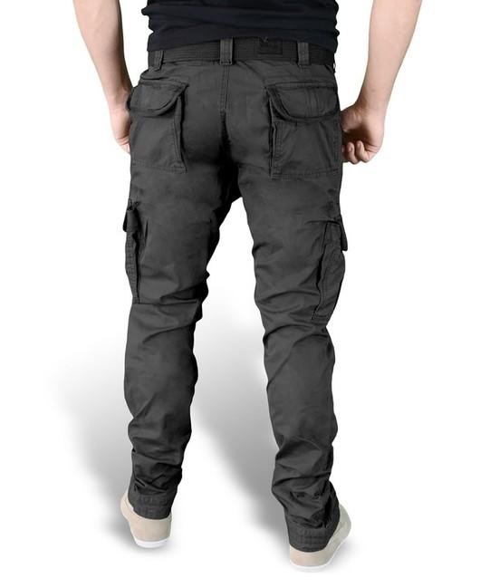 Surplus Premium Slimmy панталон, черен