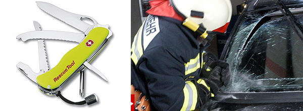 Victorinox Rescue Tool джобен нож рефлексен жълт 111mm с калъф