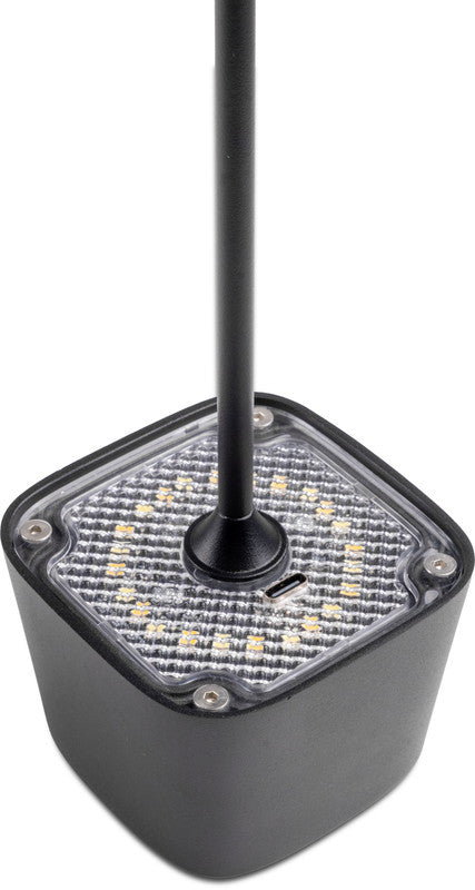 Brunner Quadrilux Mini лампа, черна
