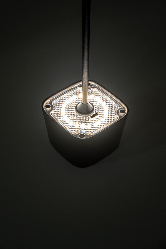 Brunner Quadrilux Mini лампа, черна