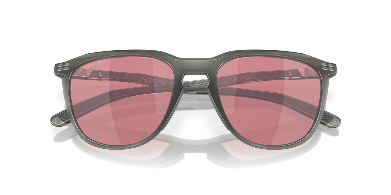 Oakley THURSO слънчеви очила Matte Grey Smoke Prizm Dark Golf с рамка и стъкла, 54