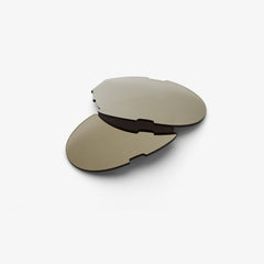 100% Westcraft Double Replacement Lenses, Soft Gold Mirror