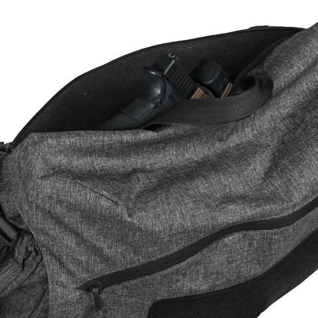 Helikon-Tex URBAN чанта през рамо Найлон, Melange черно-сиво, Medium