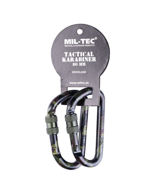 Mil-Tec тактически карабина с кратко съединение 80 mm, горска, чифт