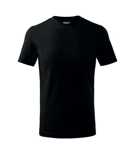 Malfini Classic тениска 160g/m2, черна