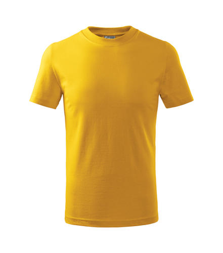 Malfini Classic тениска 160g/m2, жълта