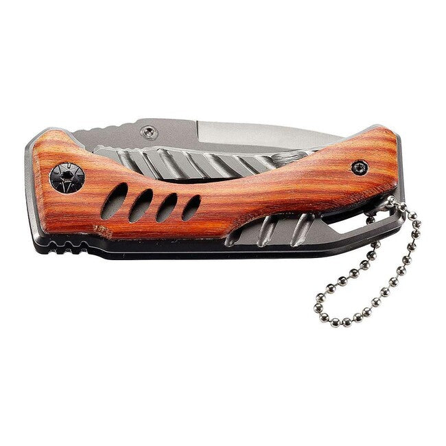 Herbertz джобен нож 7cm едноръчен, титан и дърво Cocobolo