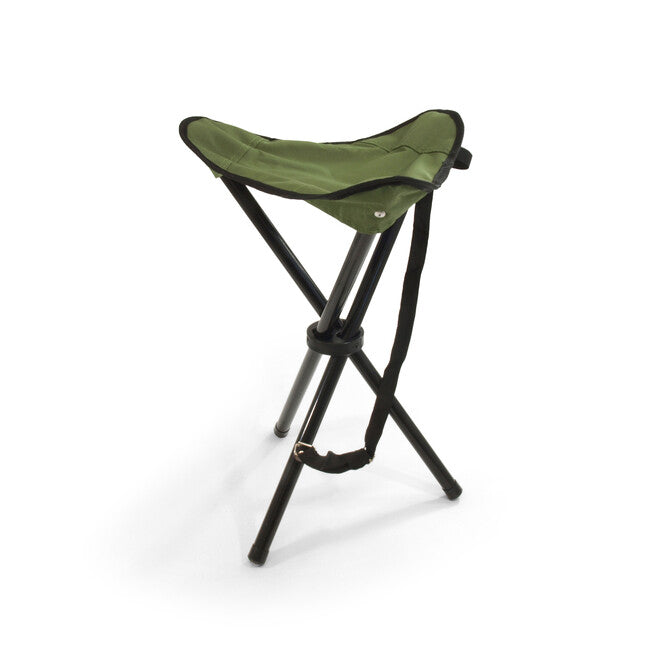 BasicNature Travelchair сгъваемо кресло, зелена стомана
