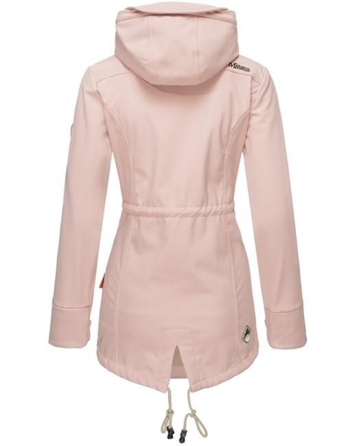 Marikoo ZIMTZICKE Χειμερινό Softshell Μπουφάν γυναικείο με Κουκούλα