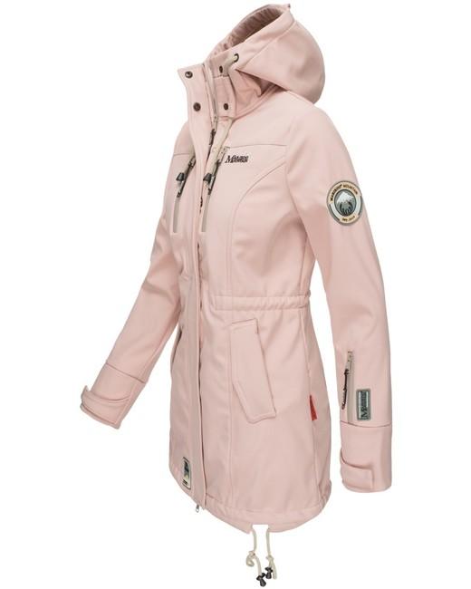 Marikoo ZIMTZICKE Χειμερινό Softshell Μπουφάν γυναικείο με Κουκούλα
