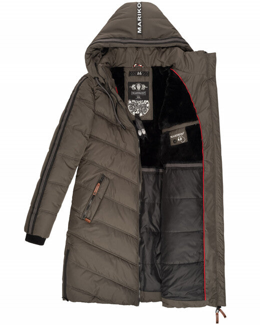 Marikoo ARMASA women's winter jacket, Anthracite