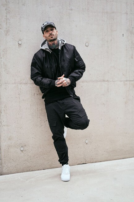 Brandit MA1 Hooded бомбър яке