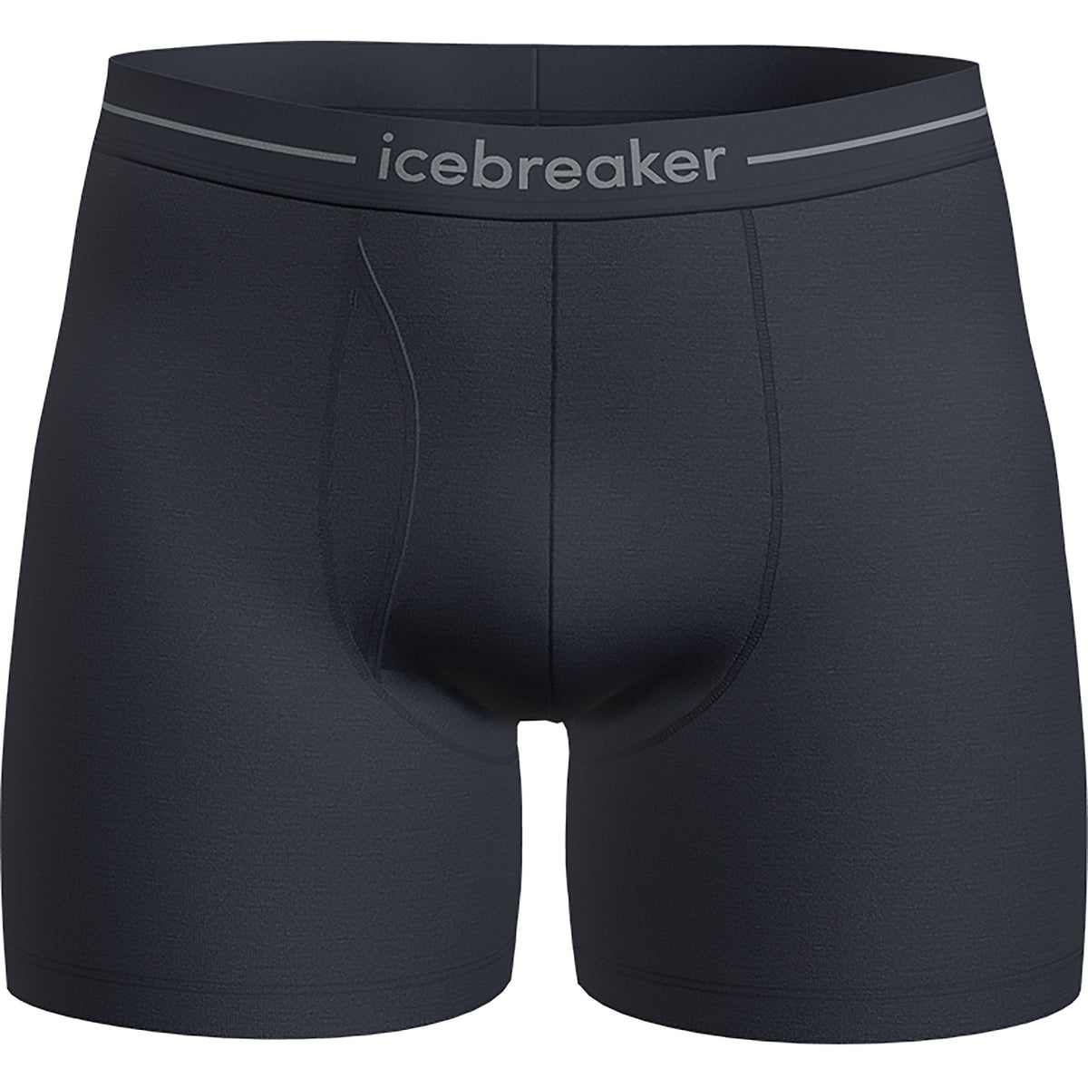 Icebreaker Anatomica pánske boxerky s otvorom, tmavomodrá