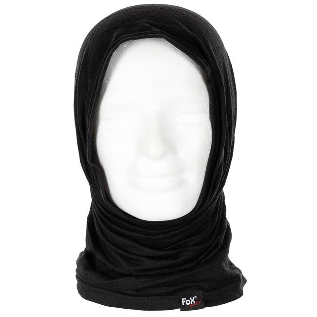 Fox Outdoor Merino Lite нашийник, черен