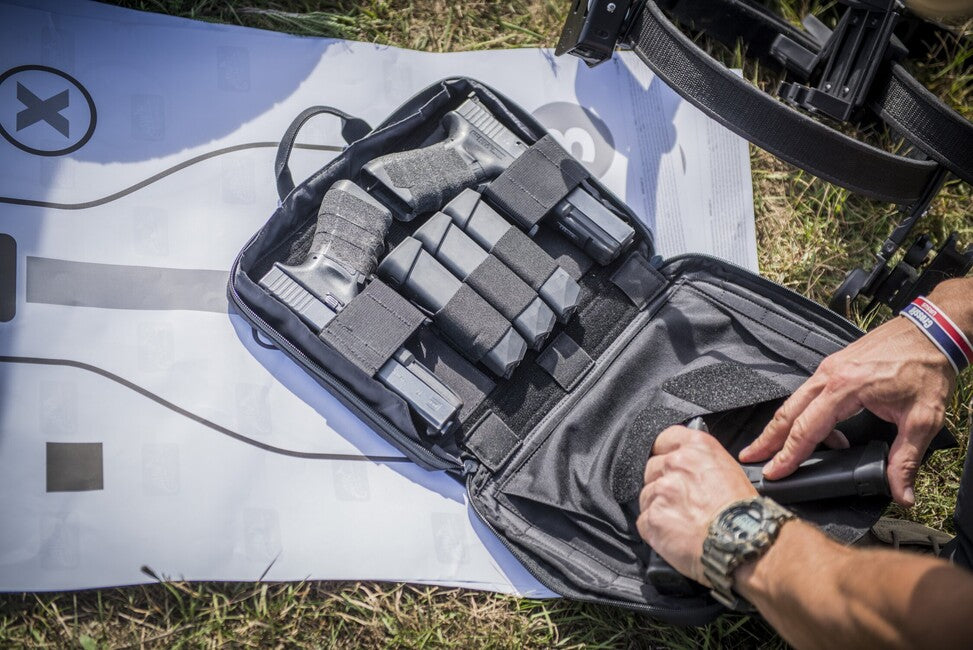Helikon-Tex чанта за 2 пистолета Cordura, маслинена зелена