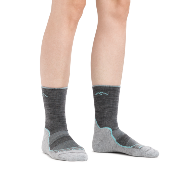 Darn Tough Light Hiker Micro Crew чорапи леки с възглавничка, Slate