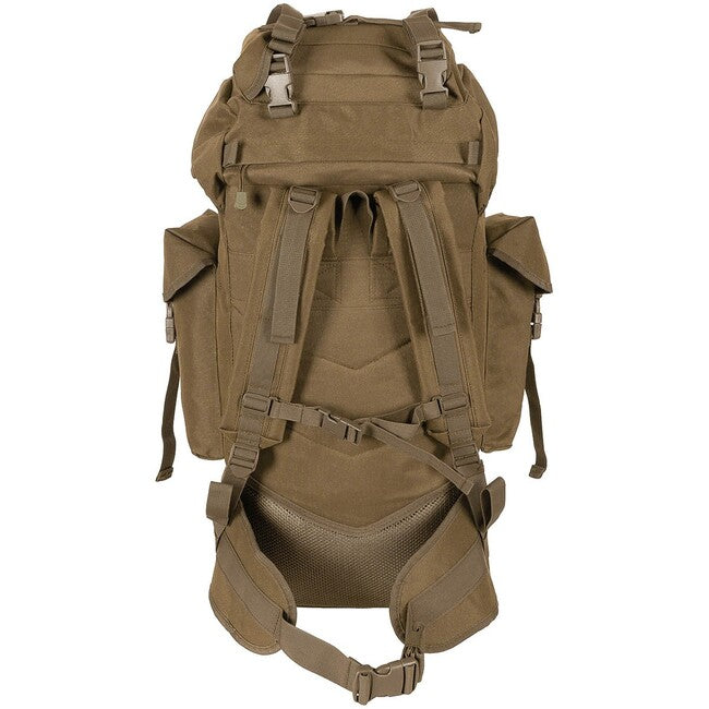 MFH MOLLE раница 65L, алуминиев прът, койот